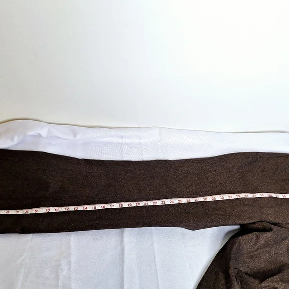 NWT Harold's brand "Harold in Tweed" Plus-size 14 wool silk blend wide leg pants - Picture 5 of 11